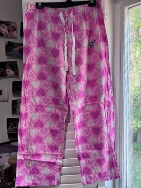 💙⚾ Vintage Toronto Blue Jays Heart Print Pajama Pants – Sweet Dreams ⚾💙